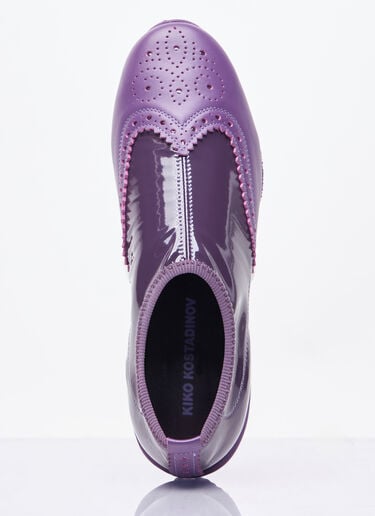 Sonia Slip-On Brogues Kiko Kostadinov Sonia Slip-On Brogues Purple kko0258018