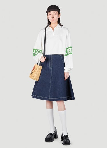 牛仔圆摆迷你裙 Kenzo 牛仔圆摆迷你裙 蓝色 knz0252032