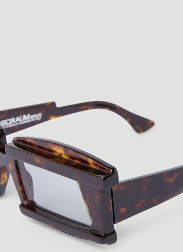 X21 Sunglasses Kuboraum X21 Sunglasses Brown kub0354006
