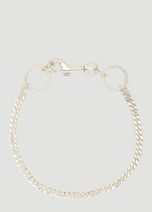 Kwaidan Editions X Pearls Before Swine Harley Necklace Silver kwe0240015