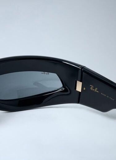 Ultra Wrap 001 Sunglasses A$AP Rocky X Ray-Ban Ultra Wrap 001 Sunglasses Black lar0351012