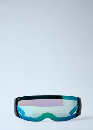 A$AP Rocky X Ray-Ban Ultra Wrap 002 Sunglasses Black lar0362003