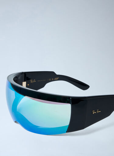 A$AP Rocky X Ray-Ban Ultra Wrap 002 Sunglasses Black lar0362003