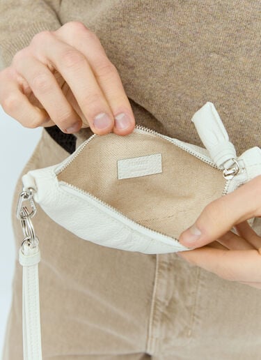 Croissant Coin Crossbody Bag Lemaire Croissant Coin Crossbody Bag White lem0156059