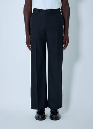 Lemaire Wool-Blend Pants Navy lem0162004