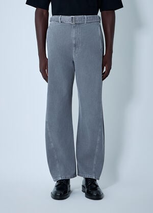 Lemaire Twisted Belted Pants Grey lem0162007