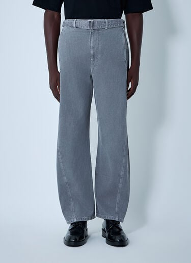 Twisted Belted Pants Lemaire Twisted Belted Pants Grey lem0162007