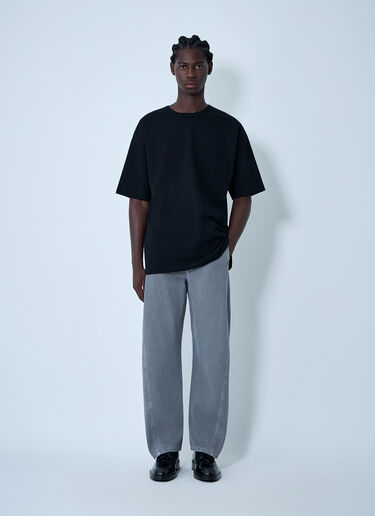 Lemaire Twisted Belted Pants Grey lem0162007