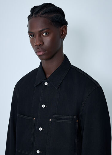 Workwear Overshirt Lemaire Workwear Overshirt Black lem0162009