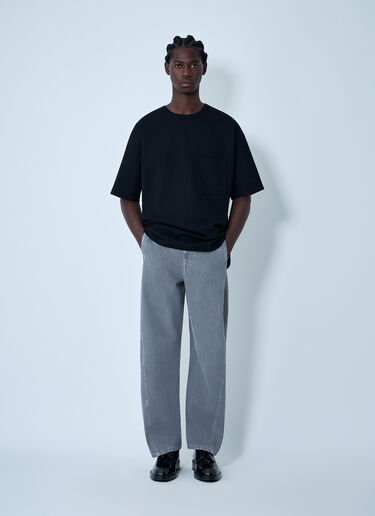 Lemaire Boxy T-Shirt Black lem0162010