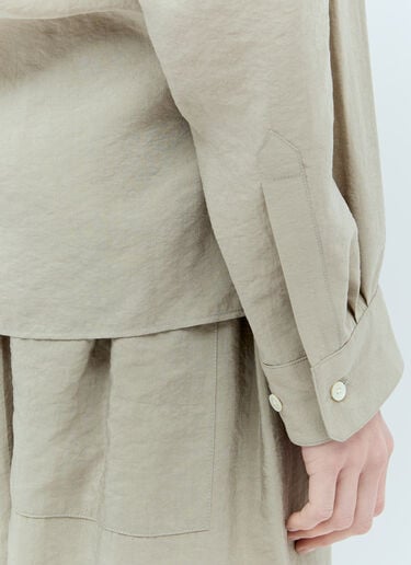Twisted Shirt Lemaire Twisted Shirt Beige lem0256003