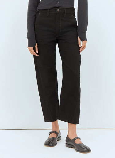 Lemaire Twisted Pants Black lem0258010