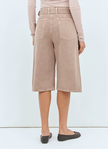 Twisted Belted Bermuda Lemaire Twisted Belted Bermuda Pink lem0258013