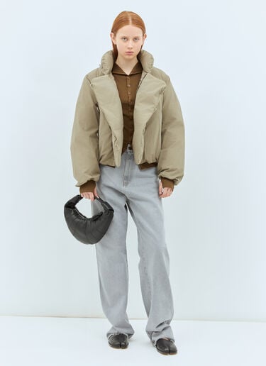 Lemaire 미니 포춘 크루아상 핸드백 블랙 lem0258042
