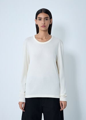 Lemaire Jersey Top Cream lem0262006