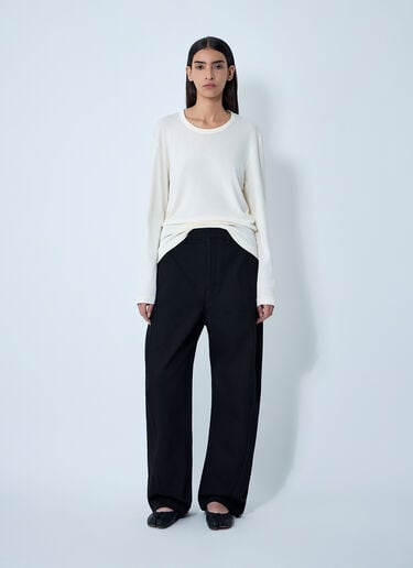 Jersey Top Lemaire Jersey Top Cream lem0262006