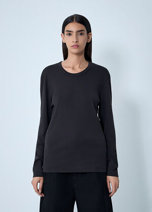 Lemaire Jersey Top Black lem0262007