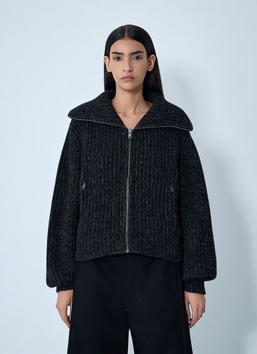 Zipped Cardigan Lemaire Zipped Cardigan Black lem0262010
