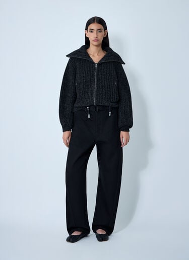 Zipped Cardigan Lemaire Zipped Cardigan Black lem0262010