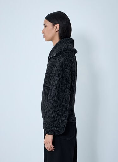 Zipped Cardigan Lemaire Zipped Cardigan Black lem0262010