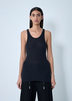 Lemaire Suspenders Tank Top Black lem0262012