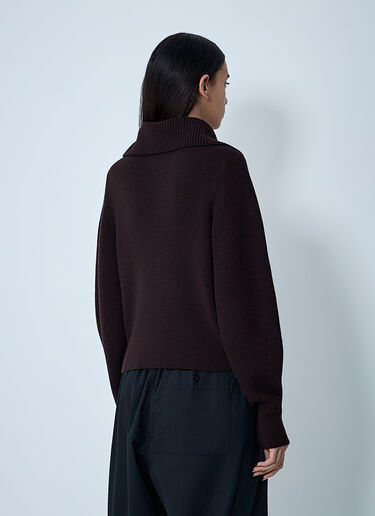 Zip-Up Sweateshirt Lemaire Zip-Up Sweateshirt Purple lem0262013
