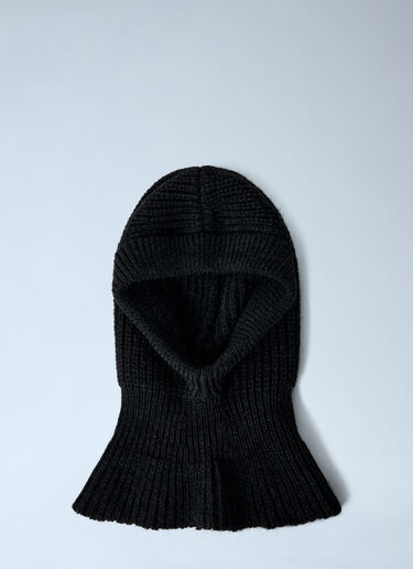 Knitted Wool-Blend Hood Lemaire Knitted Wool-Blend Hood Brown lem0362002