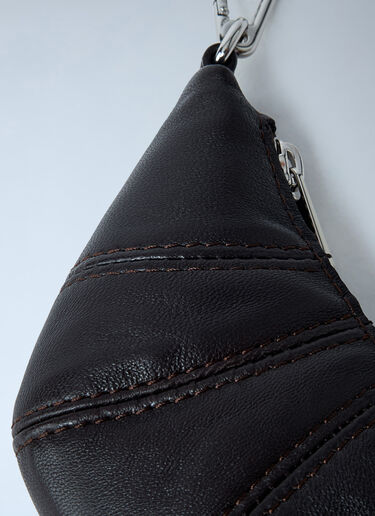 Lemaire Mini Croissant Keyring Brown lem0362004