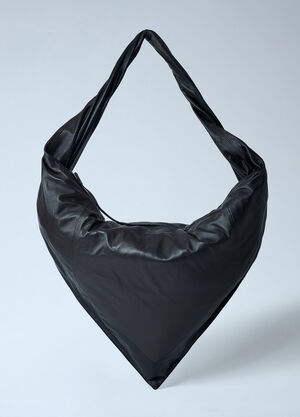 Lemaire Leather Scarf Bag Black lem0362018
