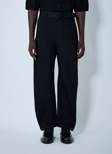 Lemaire Twisted Pants Black lem0362021