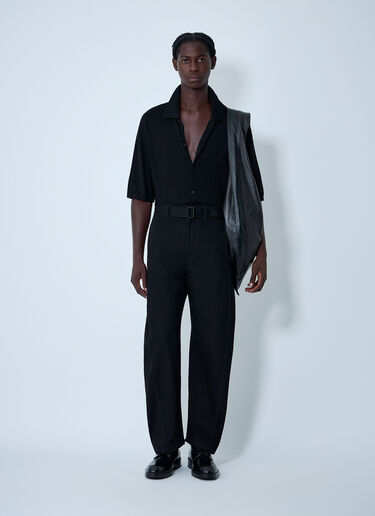 Lemaire Twisted Pants Black lem0362021