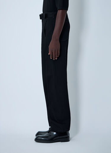 Lemaire Twisted Pants Black lem0362021