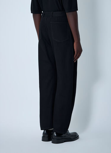 Lemaire Twisted Pants Black lem0362021