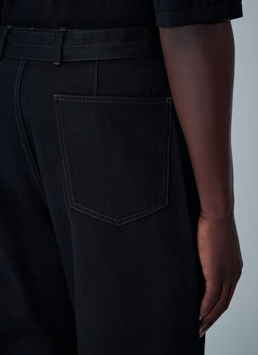 Lemaire Twisted Pants Black lem0362021