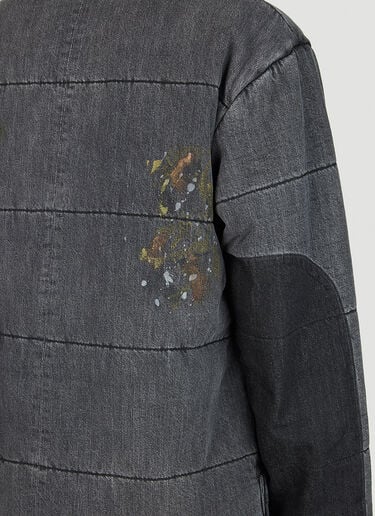 Paint Splatter Denim Jacket Liberaiders Paint Splatter Denim Jacket Grey lib0151003