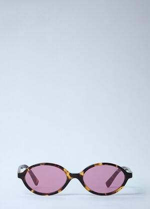 Miu Miu Show Sunglasses Brown lmu0255001