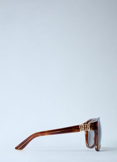 0MU A08S Sunglasses Miu Miu 0MU A08S Sunglasses Brown lmu0262007