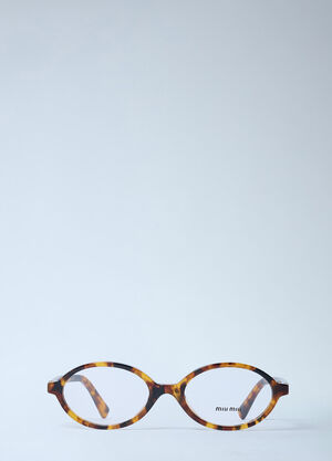 Miu Miu 0MU 01XV Glasses Brown lmu0262015