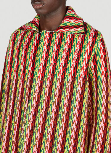Lanvin Curb Chevron Knit Jacket Multicolour lnv0153001