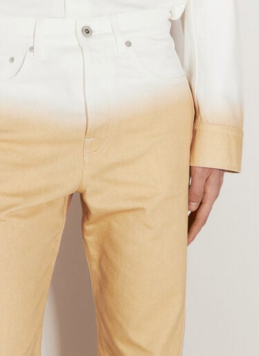 Gradient-Effect Twisted Jeans Lanvin Gradient-Effect Twisted Jeans Orange lnv0156002