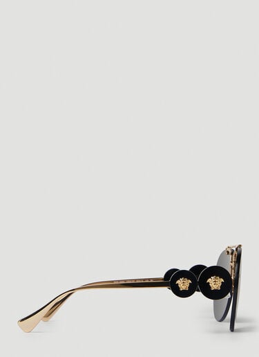 Double Medusa Aviator Sunglasses Versace Double Medusa Aviator Sunglasses Black lxv0251004