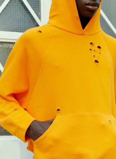 Lifeguard Distressed Hooded Sweatshirt Liberal Youth Ministry Lifeguard Distressed Hooded Sweatshirt Orange lym0154009