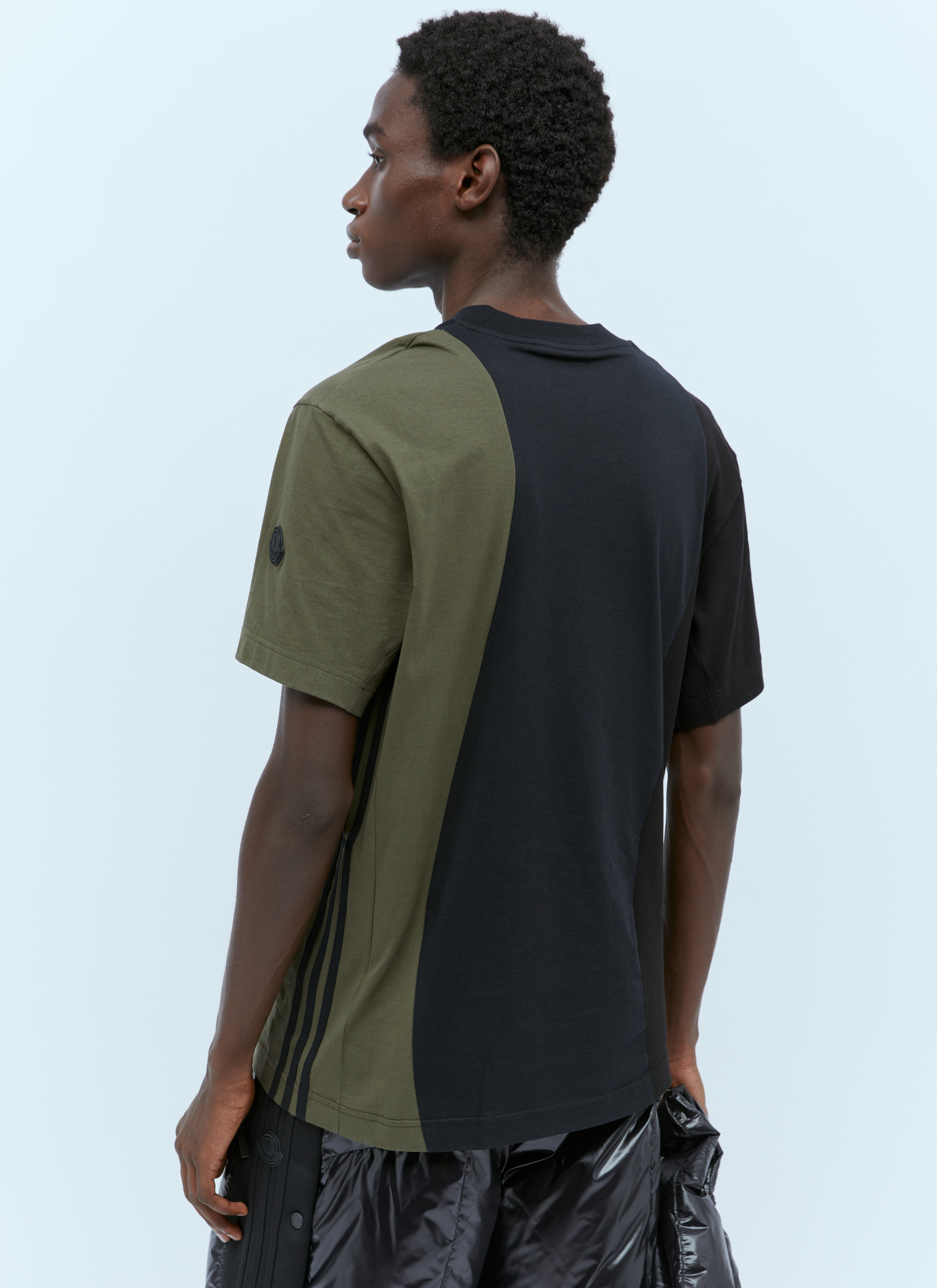 adidas x MONCLER カラー ブロック Tシャツ adidas x MONCLER カラー ブロック Tシャツ