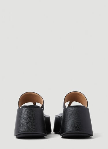 Zeppo Platform Sandals Marsèll Zeppo Platform Sandals Black mar0252006