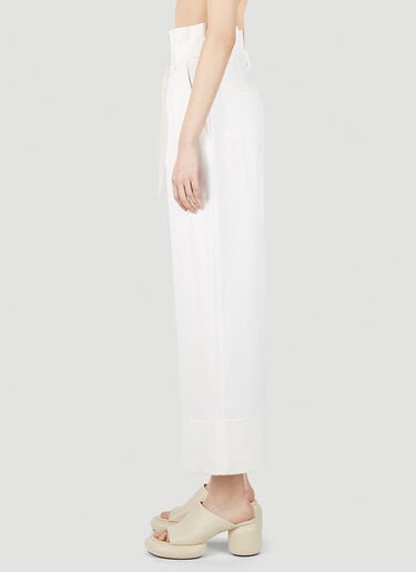 니겔라 타이 여밈 팬츠 Max Mara 니겔라 타이 여밈 팬츠 화이트 max0251026