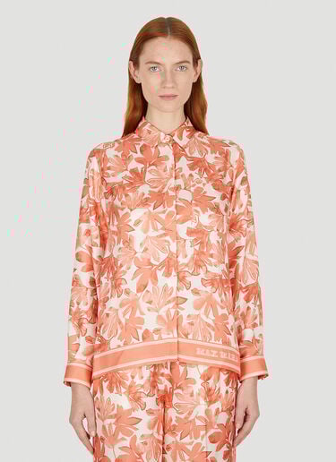 스바고 릴렉스드 셔츠 Max Mara 스바고 릴렉스드 셔츠 오렌지 max0252028