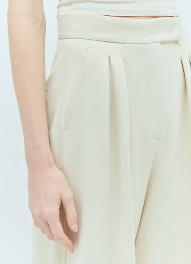 스쿠바 저지 팬츠 Max Mara 스쿠바 저지 팬츠 크림 max0255010