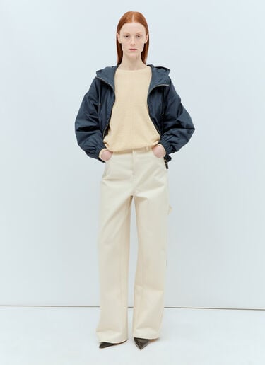 쇼트 파카 재킷 Max Mara 쇼트 파카 재킷 블루 max0255056