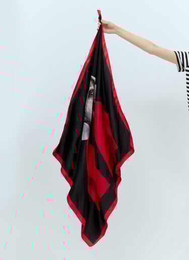 Printed Silk Scarf Max Mara Printed Silk Scarf Red max0257039