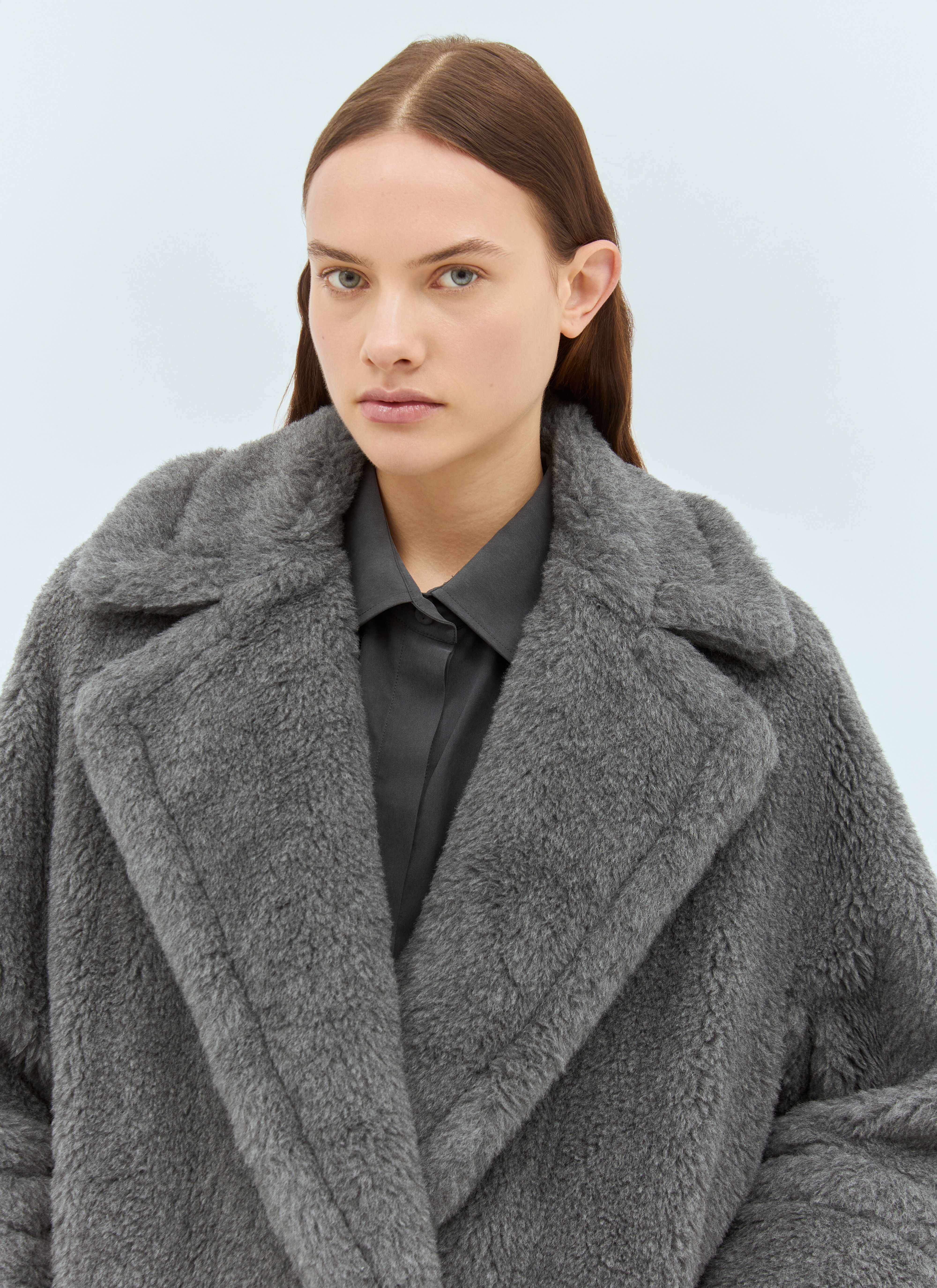 【関税込み】MAX MARA OVERSIZED WOOL AND ALPACA TEDDY COAT MAX MARA Teddy Wool And Alpaca Oversized Coat | Holt Renfrew